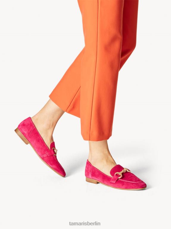 de Tamaris Frauen Lederpantoffel - Rosa/Fuchia 0LHV4193 Schuhe