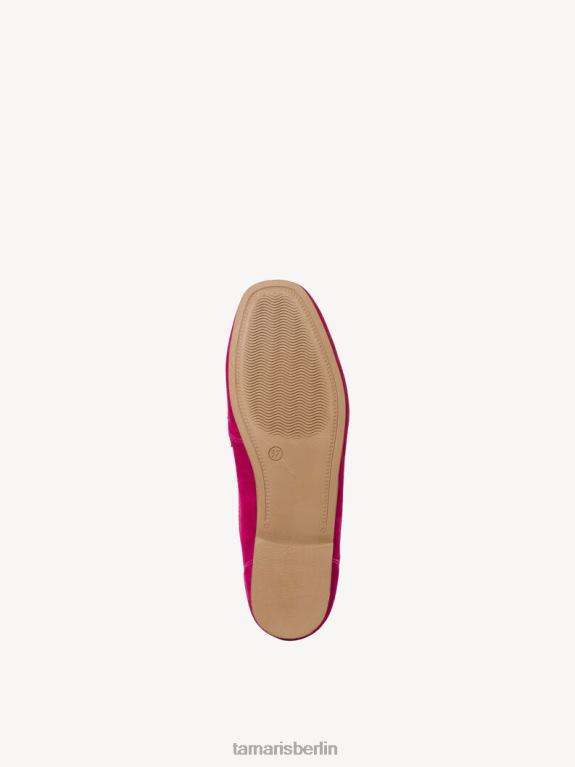 de Tamaris Frauen Lederpantoffel - Rosa/Fuchia 0LHV4193 Schuhe