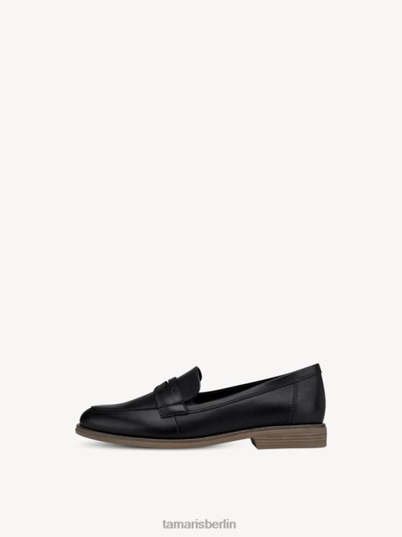de Tamaris Frauen Lederpantoffel - schwarz/schwarzes Leder 0LHV41006 Schuhe