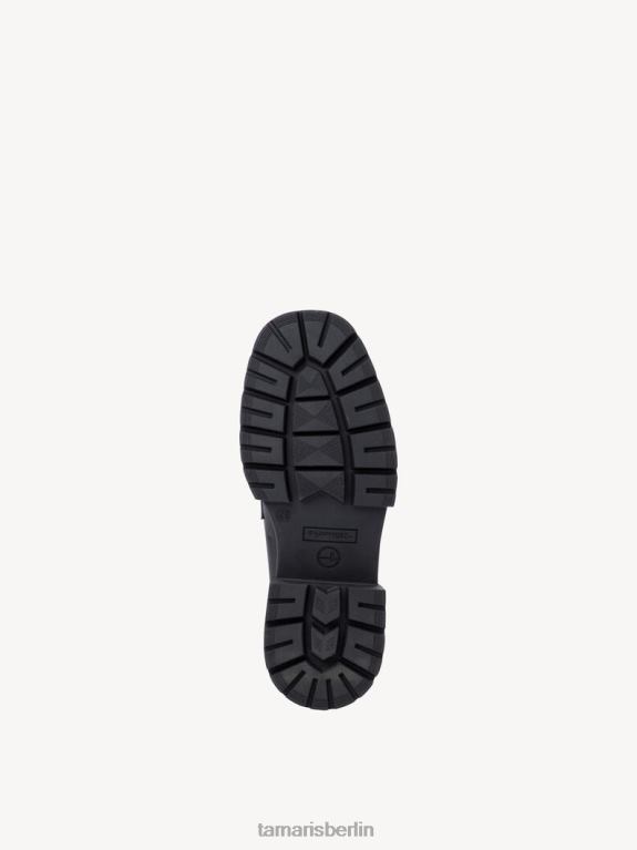 de Tamaris Frauen Lederpantoffel - schwarz/schwarzes Leder 0LHV42314 Schuhe