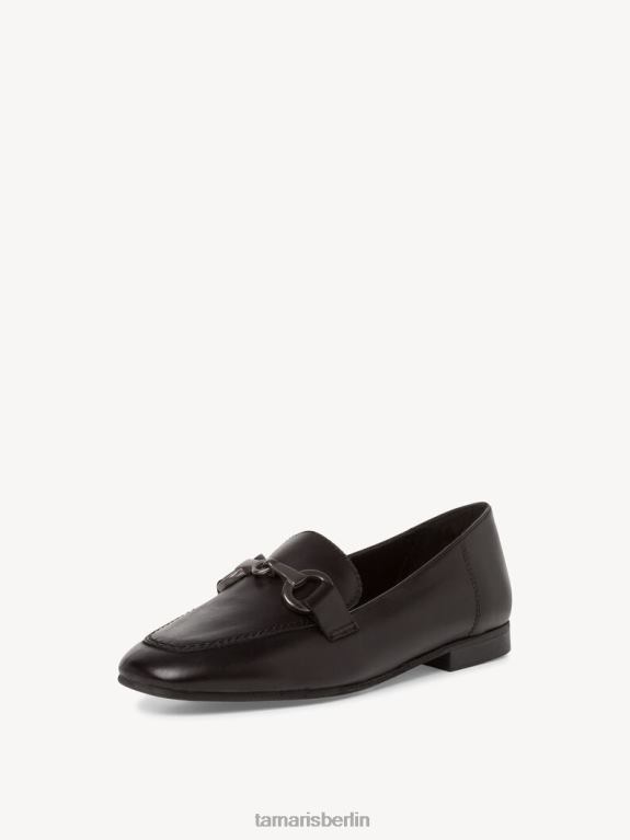 de Tamaris Frauen Lederpantoffel - schwarz/schwarzes Leder 0LHV4242 Schuhe