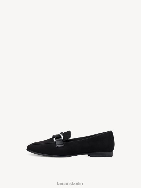 de Tamaris Frauen Slipper - Schwarz/Schwarzes Wildleder 0LHV41640 Schuhe