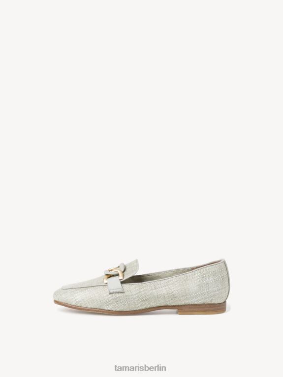 de Tamaris Frauen Slipper - grün/salbei gewebt 0LHV42211 Schuhe
