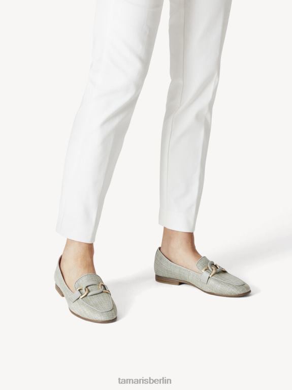 de Tamaris Frauen Slipper - grün/salbei gewebt 0LHV42211 Schuhe