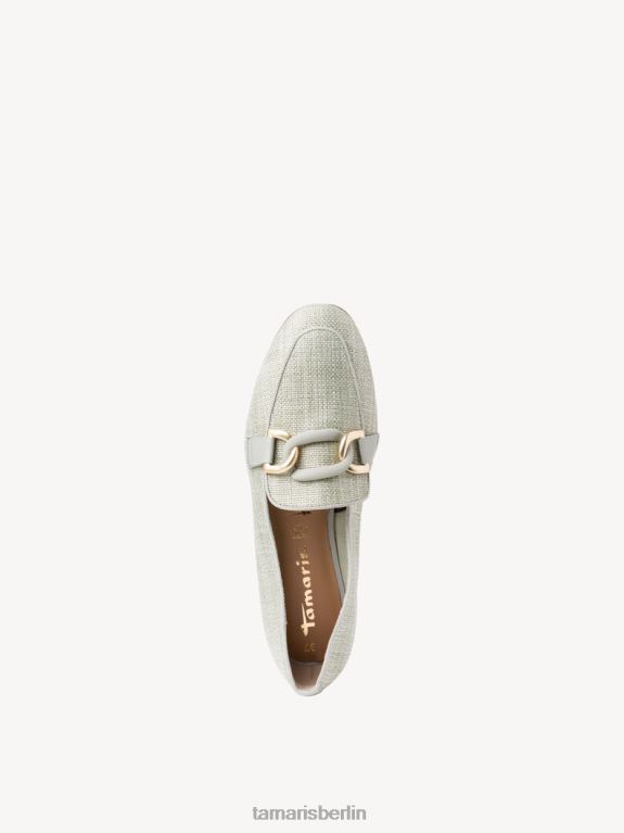 de Tamaris Frauen Slipper - grün/salbei gewebt 0LHV42211 Schuhe