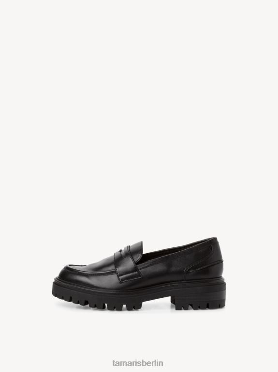 de Tamaris Frauen Slipper - schwarz/schwarz matt 0LHV42061 Schuhe