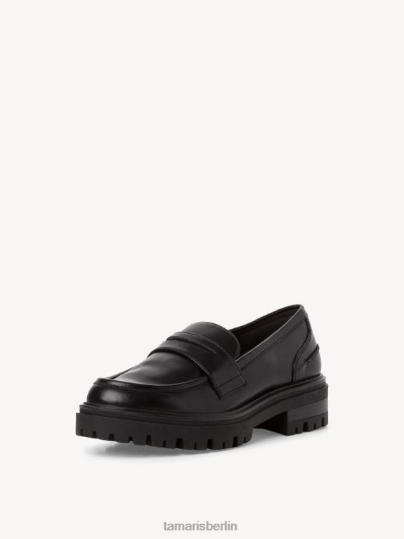 de Tamaris Frauen Slipper - schwarz/schwarz matt 0LHV42061 Schuhe