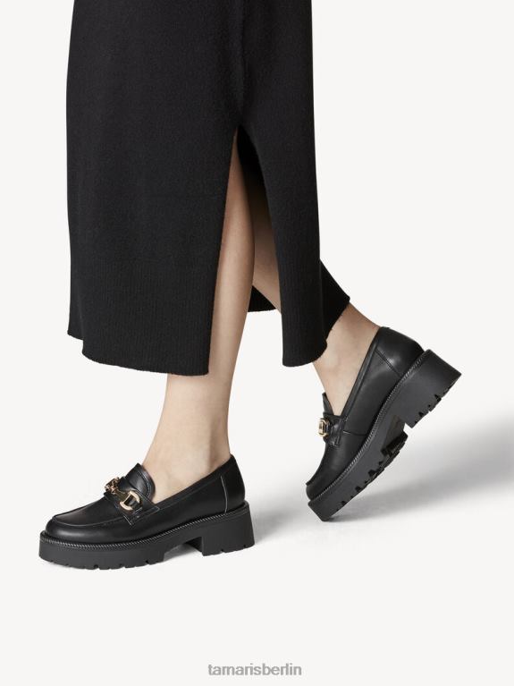 de Tamaris Frauen Slipper - schwarz/schwarz matt 0LHV42348 Schuhe