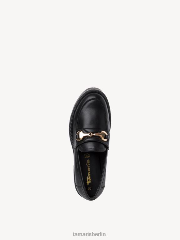 de Tamaris Frauen Slipper - schwarz/schwarz matt 0LHV42348 Schuhe