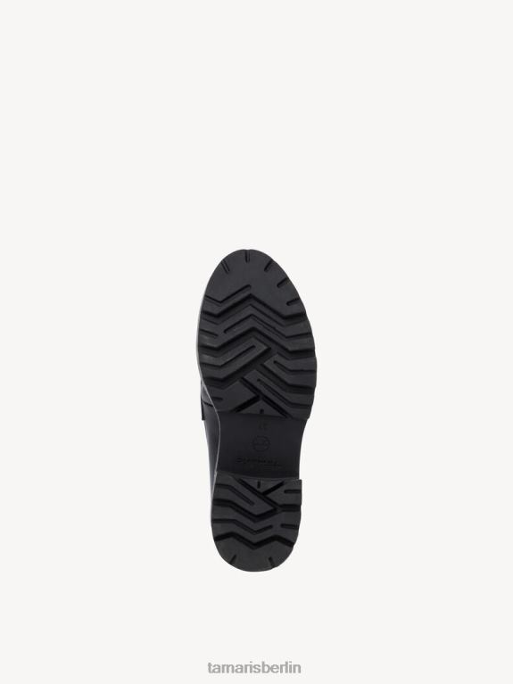 de Tamaris Frauen Slipper - schwarz/schwarz matt 0LHV42348 Schuhe