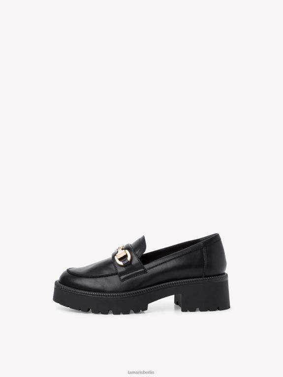 de Tamaris Frauen Slipper - schwarz/schwarz matt 0LHV42348 Schuhe