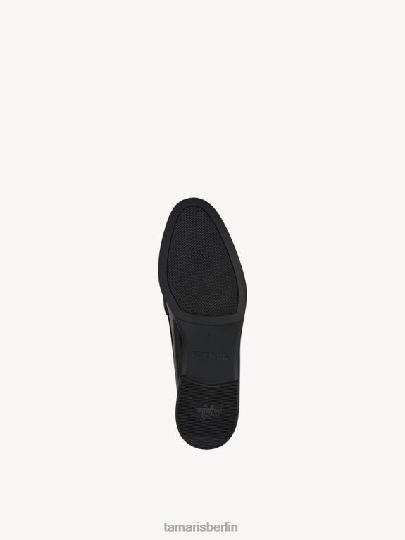 de Tamaris Frauen Slipper - schwarz/schwarzer Lack 0LHV41398 Schuhe