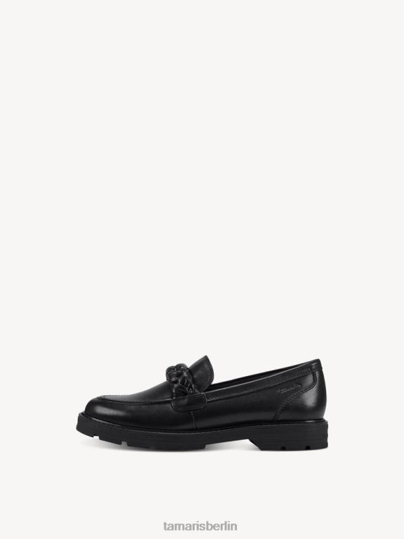 de Tamaris Frauen Slipper - schwarz/schwarzes Leder 0LHV42116 Schuhe