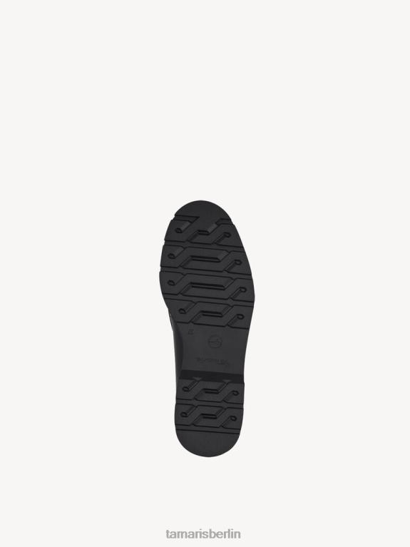de Tamaris Frauen Slipper - schwarz/schwarzes Leder 0LHV42116 Schuhe