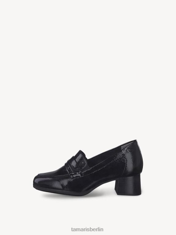 de Tamaris Frauen Trotteur - Schwarz/Schwarzes Lackleder 0LHV41919 Schuhe