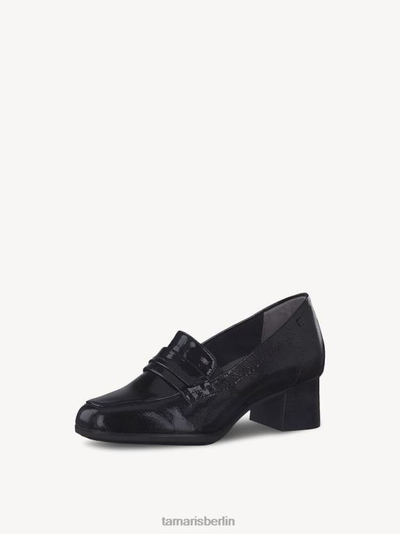 de Tamaris Frauen Trotteur - Schwarz/Schwarzes Lackleder 0LHV41919 Schuhe