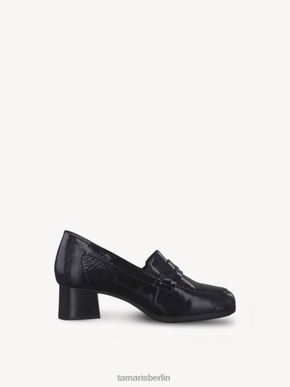 de Tamaris Frauen Trotteur - Schwarz/Schwarzes Lackleder 0LHV41919 Schuhe
