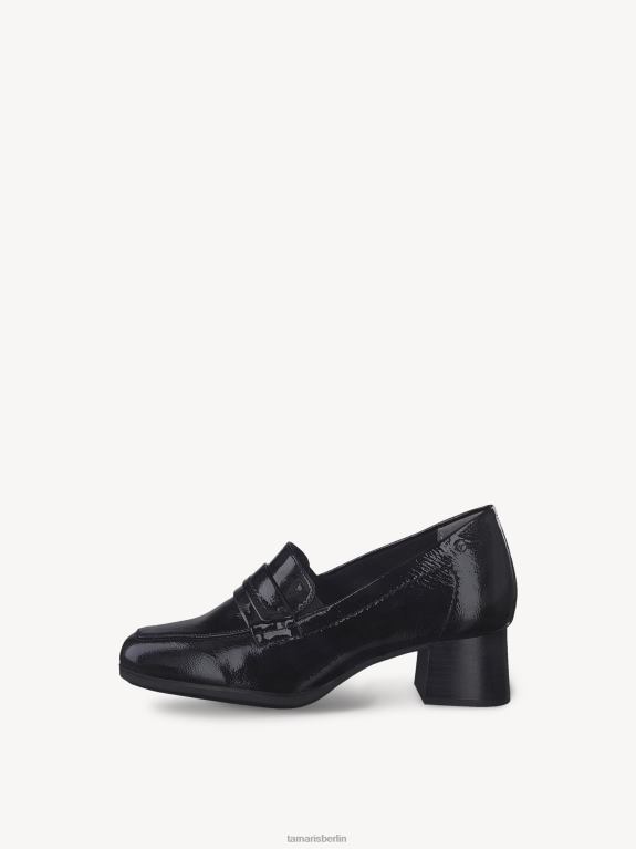 de Tamaris Frauen Trotteur - Schwarz/Schwarzes Lackleder 0LHV41919 Schuhe