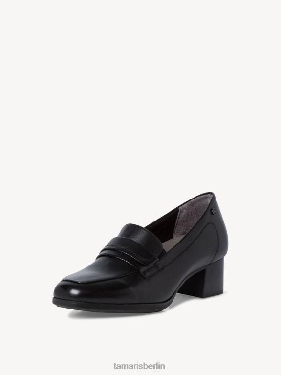de Tamaris Frauen Trotteur - Schwarz/Schwarzes Nappaleder 0LHV42224 Schuhe