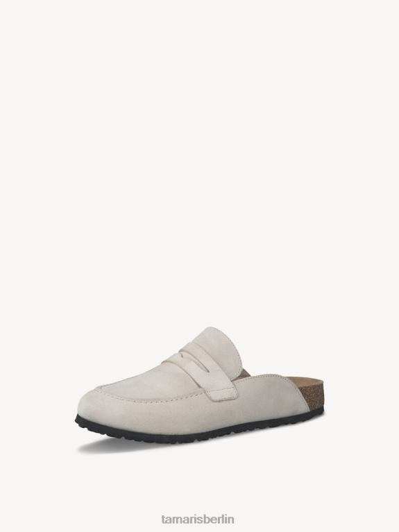 de Tamaris Frauen Leder-Pantolette - Braun/Antilope 0LHV4344 Schuhe