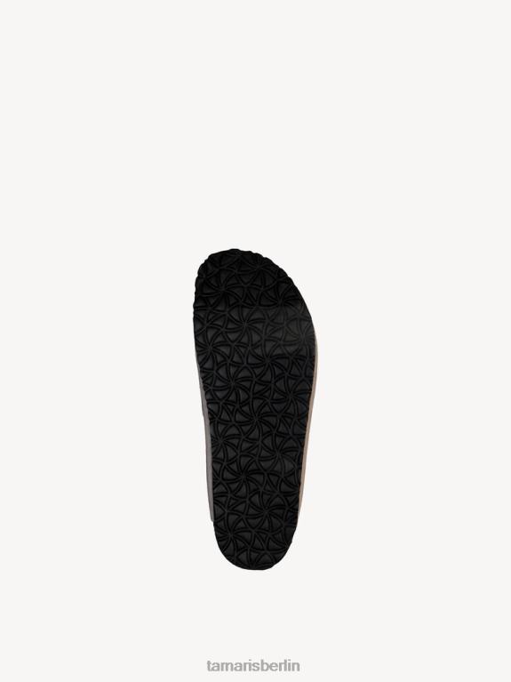de Tamaris Frauen Leder-Pantolette - Braun/Antilope 0LHV4344 Schuhe