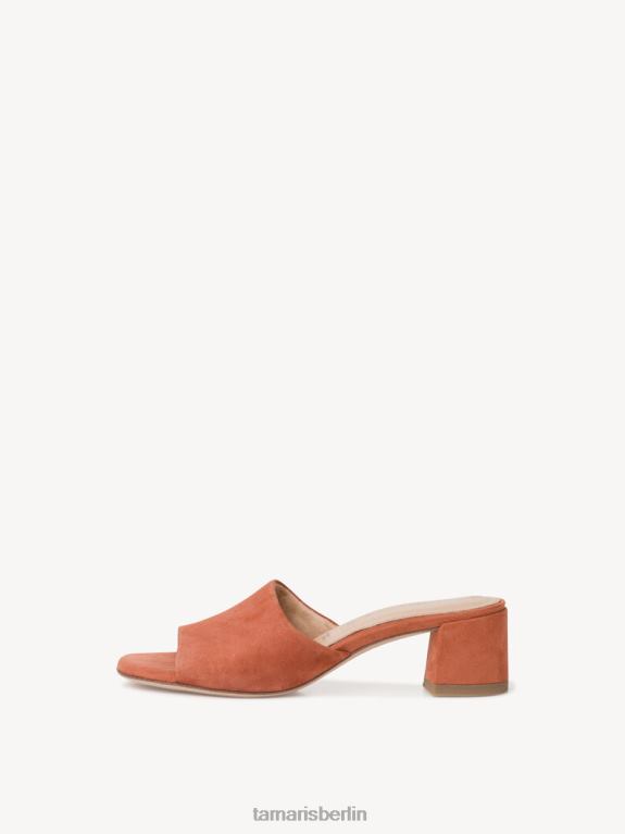 de Tamaris Frauen Leder-Pantolette – Gelb/Sonnenaufgang 0LHV41791 Schuhe