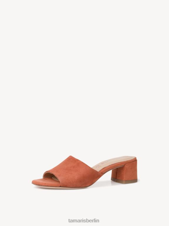 de Tamaris Frauen Leder-Pantolette – Gelb/Sonnenaufgang 0LHV41791 Schuhe