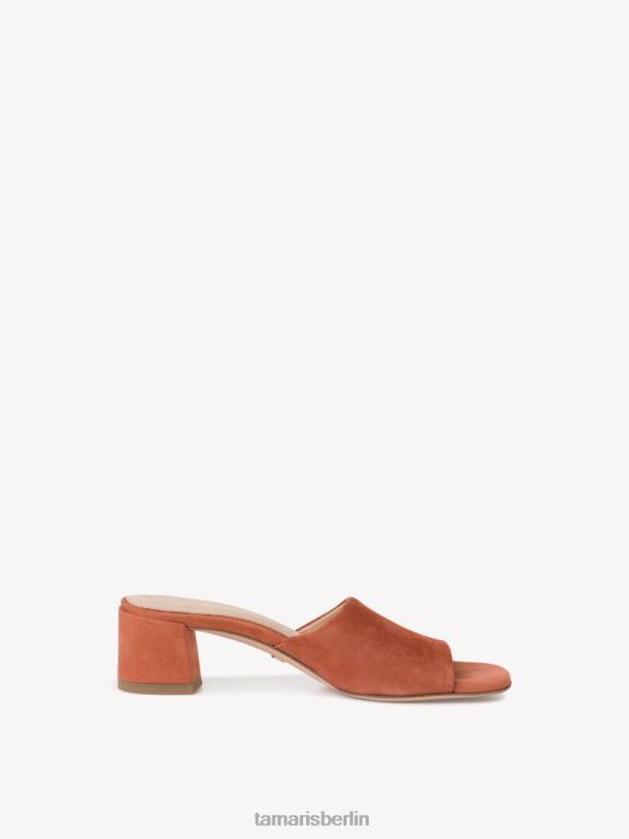 de Tamaris Frauen Leder-Pantolette – Gelb/Sonnenaufgang 0LHV41791 Schuhe