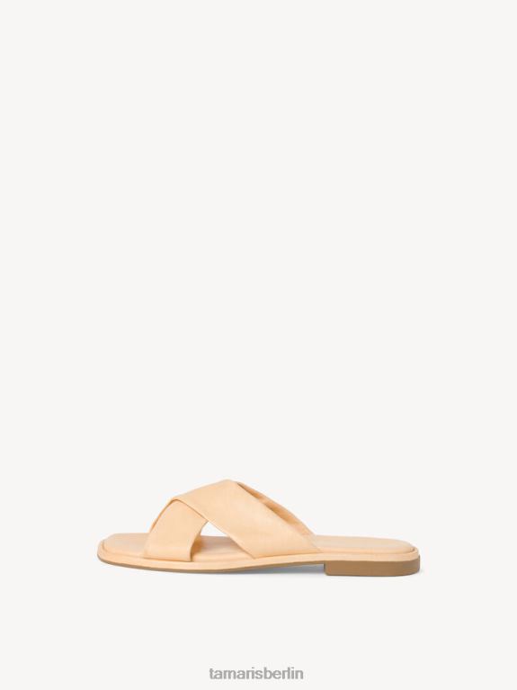 de Tamaris Frauen Leder-Pantolette – Gelb/Zartzitrone 0LHV41837 Schuhe