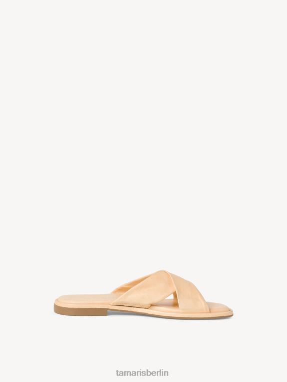 de Tamaris Frauen Leder-Pantolette – Gelb/Zartzitrone 0LHV41837 Schuhe