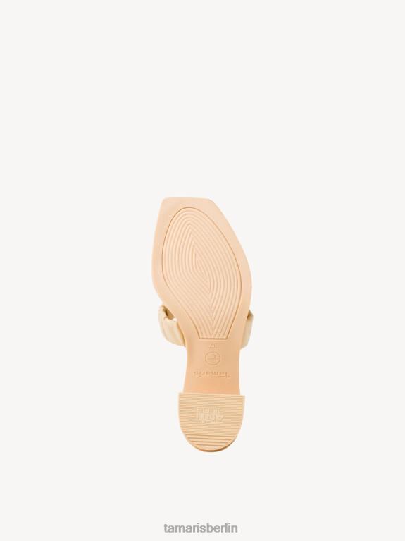 de Tamaris Frauen Leder-Pantolette – Gelb/Zartzitrone 0LHV42104 Schuhe