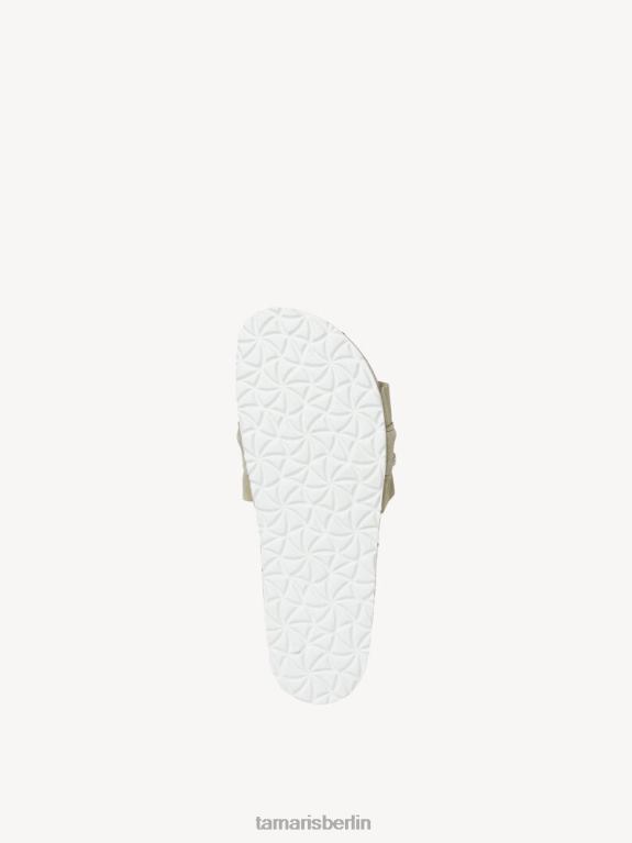 de Tamaris Frauen Leder-Pantolette – Grün/Pistazie 0LHV412 Schuhe