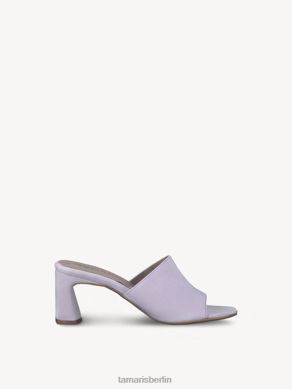 de Tamaris Frauen Leder-Pantolette - Lila/Flieder 0LHV41326 Schuhe