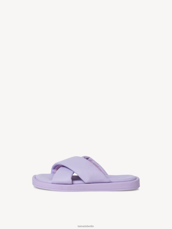 de Tamaris Frauen Leder-Pantolette – Lila/Lavendel 0LHV4120 Schuhe