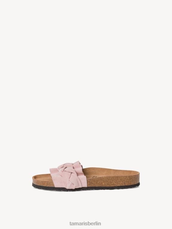 de Tamaris Frauen Leder-Pantolette – Rose/Zartrosa 0LHV41308 Schuhe