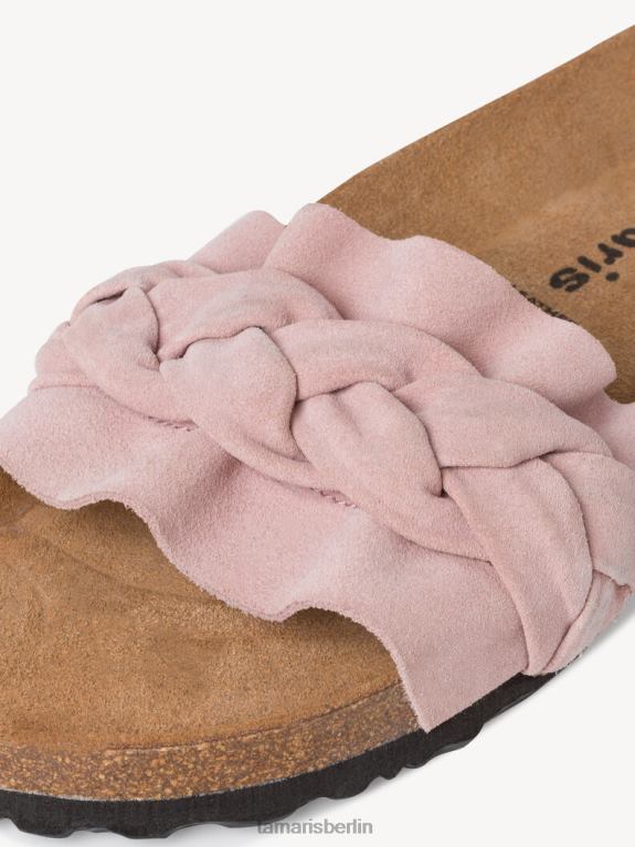 de Tamaris Frauen Leder-Pantolette – Rose/Zartrosa 0LHV41308 Schuhe