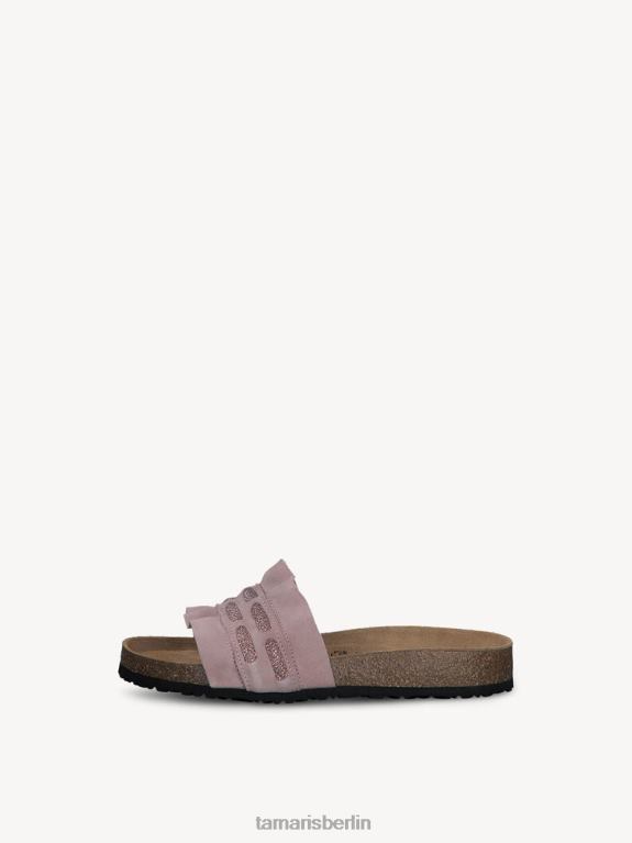 de Tamaris Frauen Leder-Pantolette – Rose/Zartrosa 0LHV4201 Schuhe
