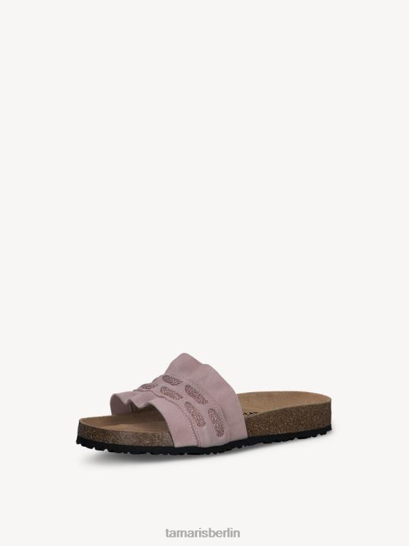 de Tamaris Frauen Leder-Pantolette – Rose/Zartrosa 0LHV4201 Schuhe