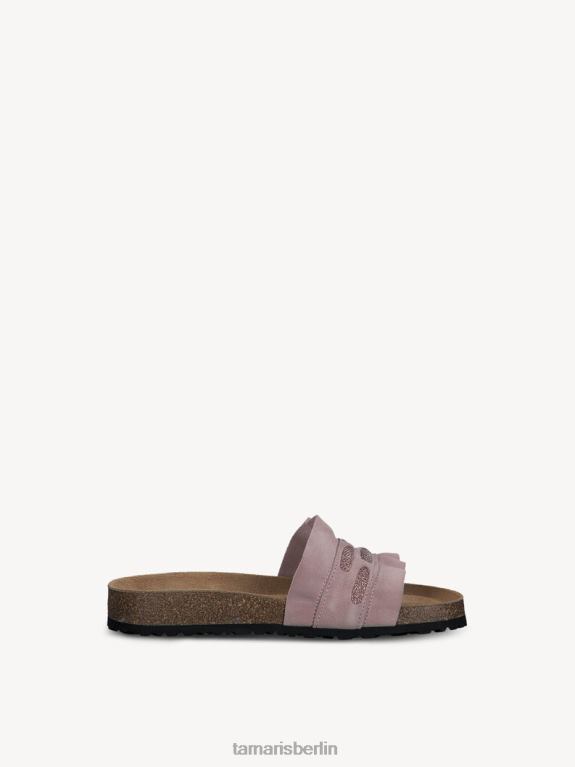 de Tamaris Frauen Leder-Pantolette – Rose/Zartrosa 0LHV4201 Schuhe