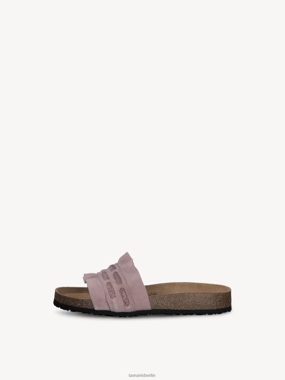 de Tamaris Frauen Leder-Pantolette – Rose/Zartrosa 0LHV4201 Schuhe