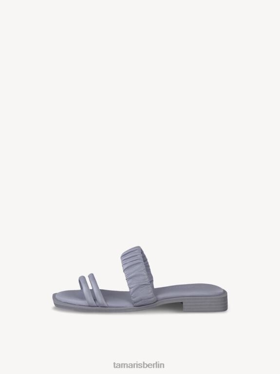 de Tamaris Frauen Leder-Pantolette - blau/hellblau 0LHV41567 Schuhe