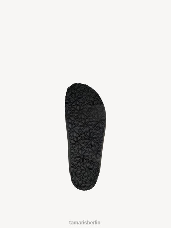 de Tamaris Frauen Leder-Pantolette - grün/oliv 0LHV4211 Schuhe