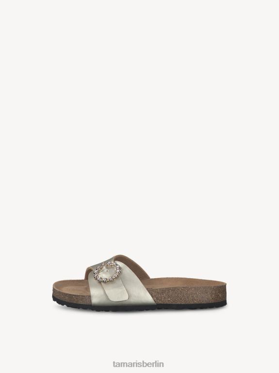 de Tamaris Frauen Mule – Metallic/Hellgold 0LHV4276 Schuhe