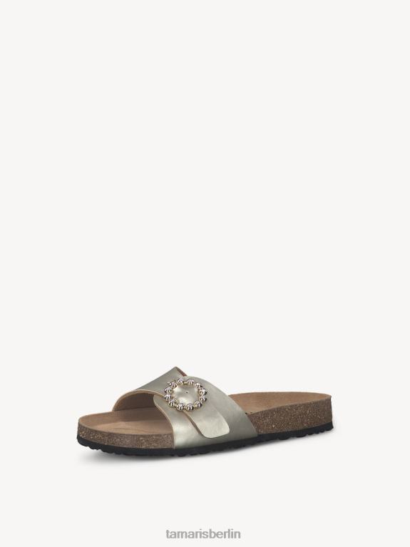 de Tamaris Frauen Mule – Metallic/Hellgold 0LHV4276 Schuhe