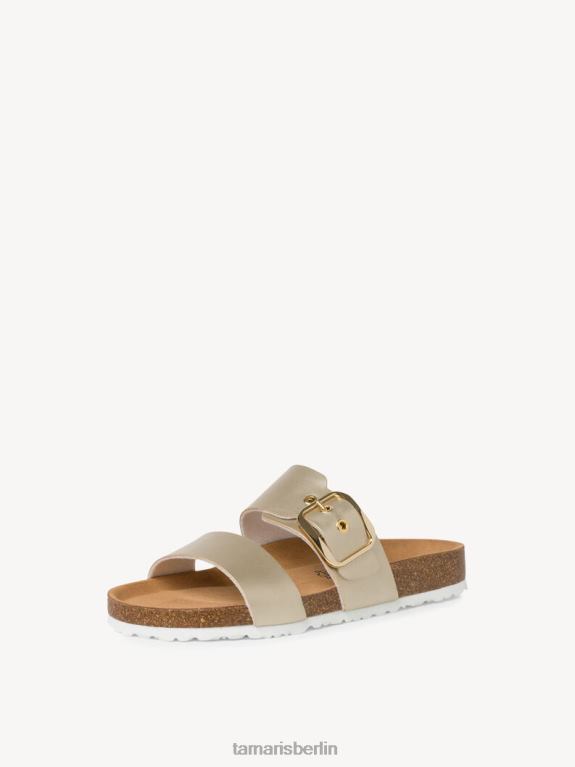 de Tamaris Frauen Mule – Metallic/Hellgold 0LHV4393 Schuhe