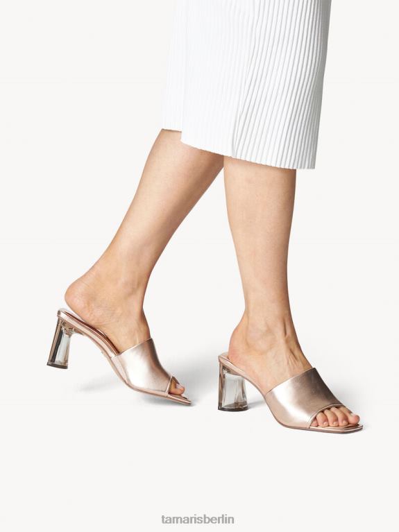 de Tamaris Frauen Mule – Rose/Pulvermetall. 0LHV4537 Schuhe