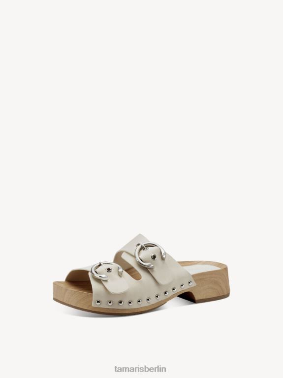 de Tamaris Frauen Pantolette - Beige/Elfenbein 0LHV4103 Schuhe