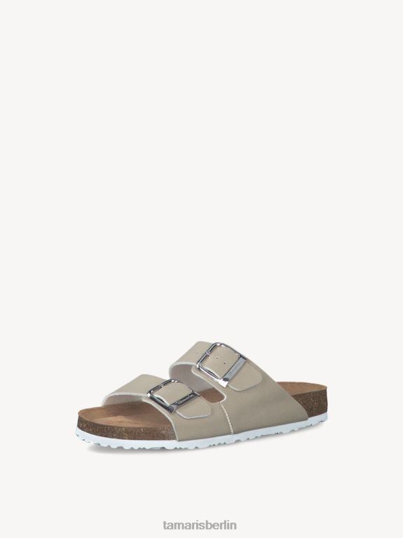 de Tamaris Frauen Pantolette - Beige/Taupe Nubuk 0LHV4402 Schuhe
