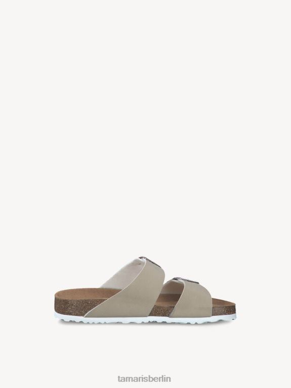 de Tamaris Frauen Pantolette - Beige/Taupe Nubuk 0LHV4402 Schuhe