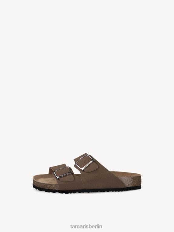 de Tamaris Frauen Pantolette - Braun/Cognac-Nubuk 0LHV4413 Schuhe